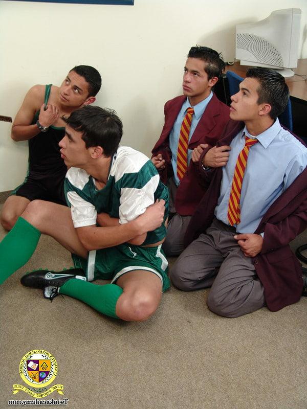 25P 4 boys are punished by the headmaster