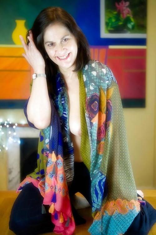 19P No 424 Flashing One Boob.