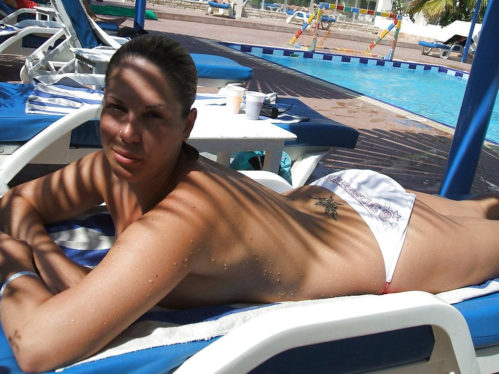 7P Me as blondie naked on the beach