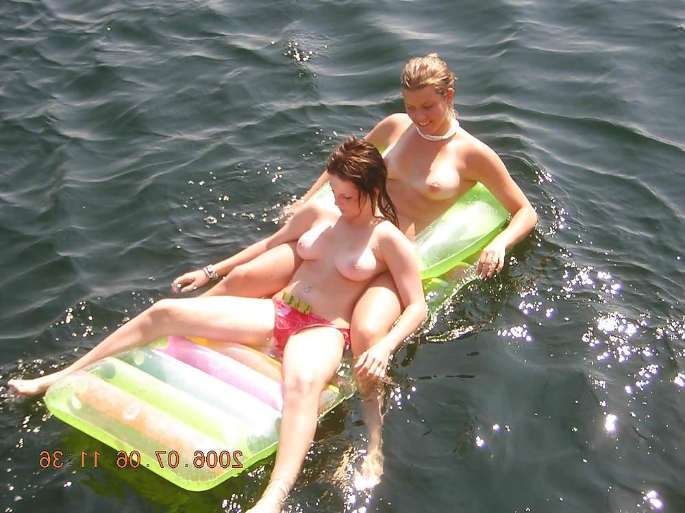 15P Nice beach, bikini and pool girls 14