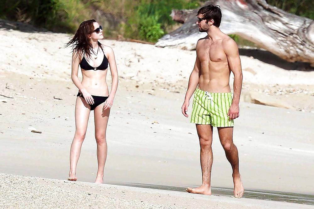 9P Emma Watson ass flash