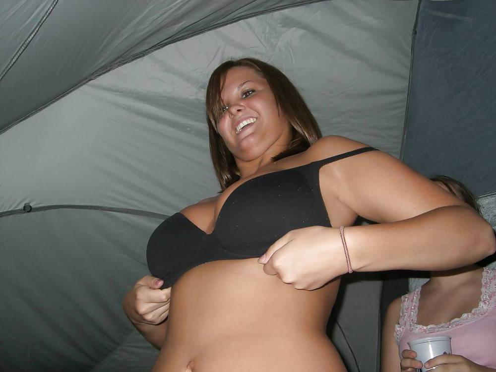 25P Teens having fun on holiday (campsite)