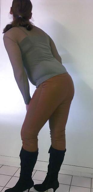 25P New leather pants cd tv me