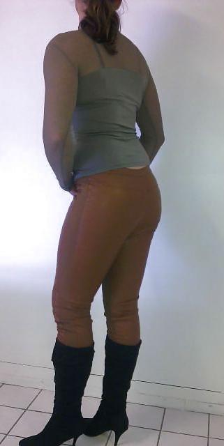 25P New leather pants cd tv me