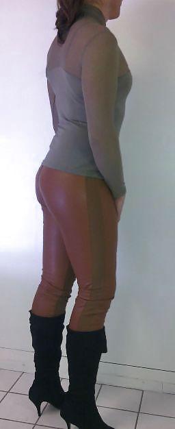 25P New leather pants cd tv me