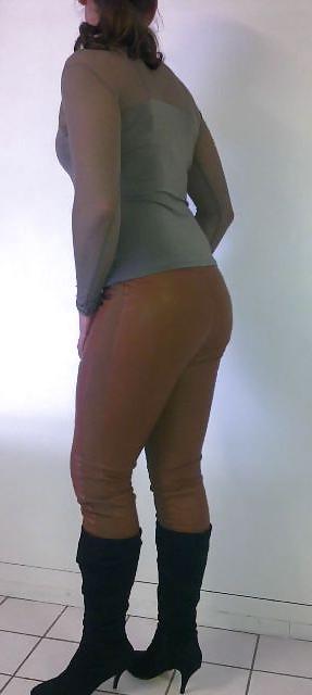 25P New leather pants cd tv me