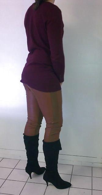 25P New leather pants cd tv me