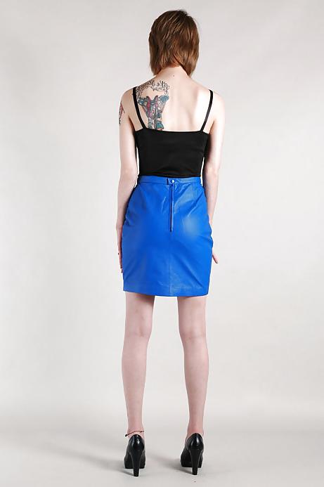 25P Leather Skirts