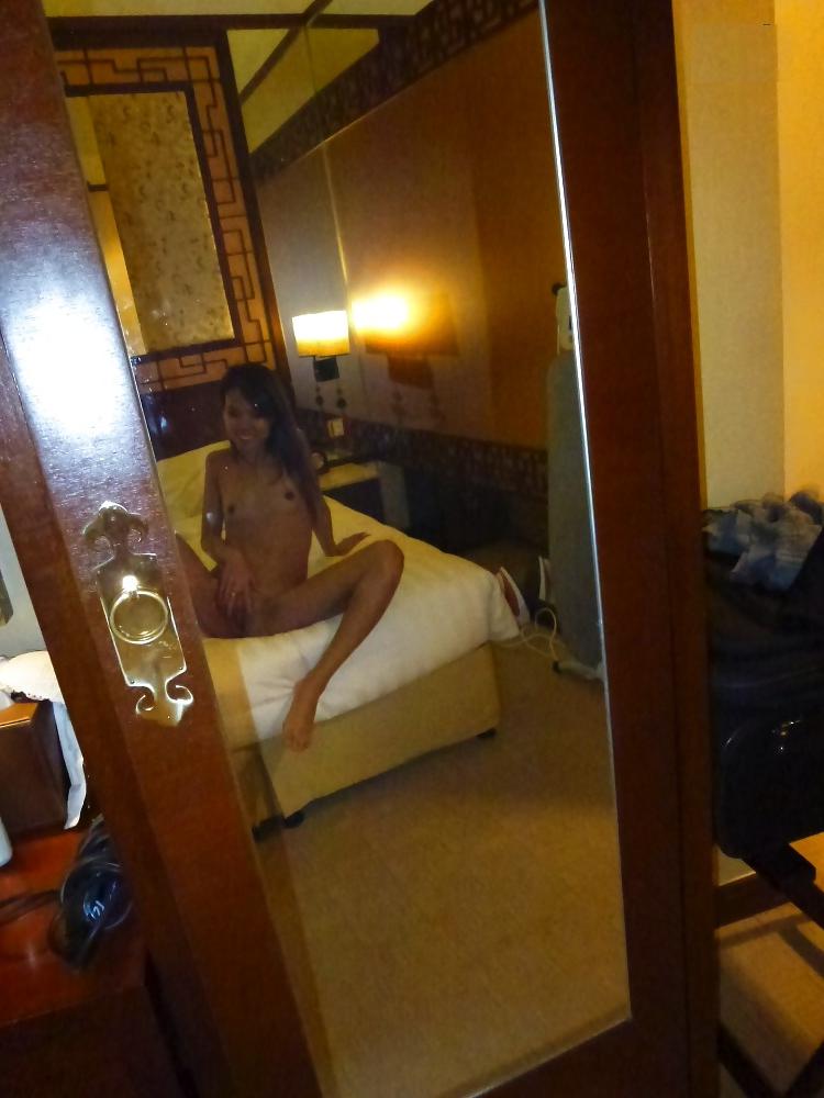 25P Skinny Tiny Titted Balinese Flasher
