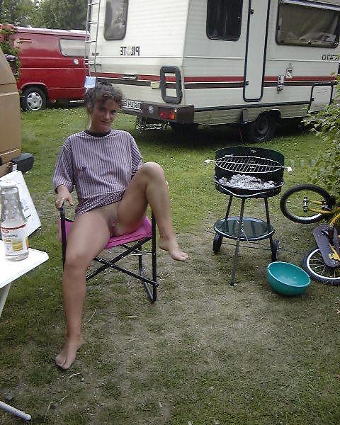 13P On a German campsite - N. C. 