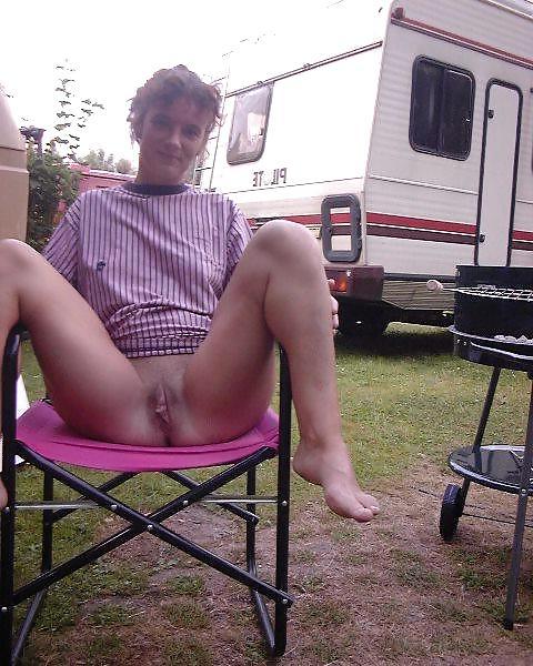 13P On a German campsite - N. C. 