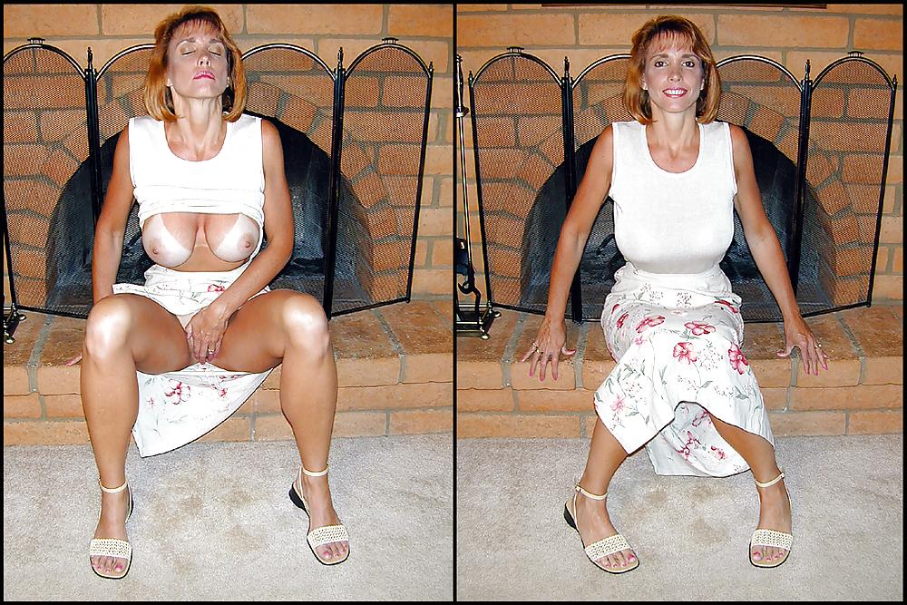 8P Busty Milf Twyla Dressed & Undressed