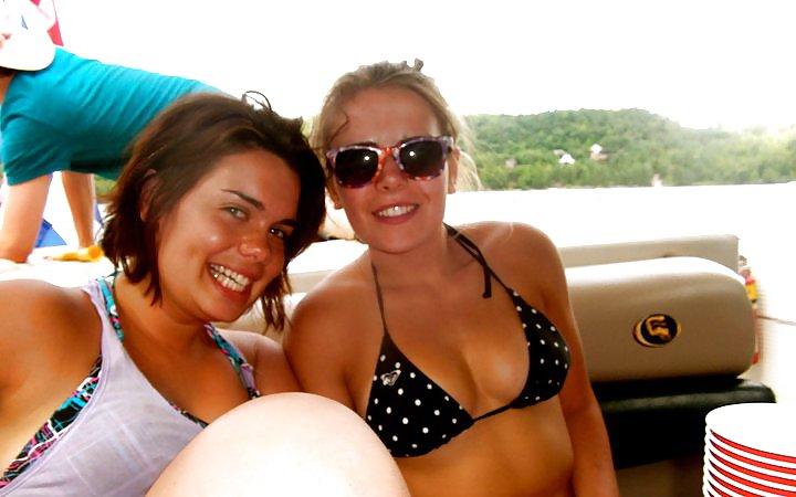 16P 18 on vacation or at the beach Bikini's
