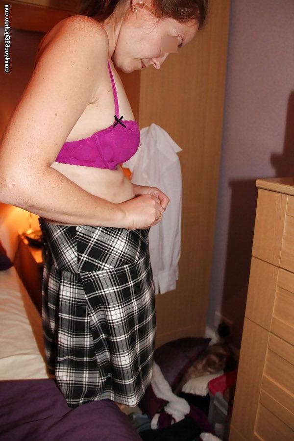 10P Naughty schoolgirl needs a spanking