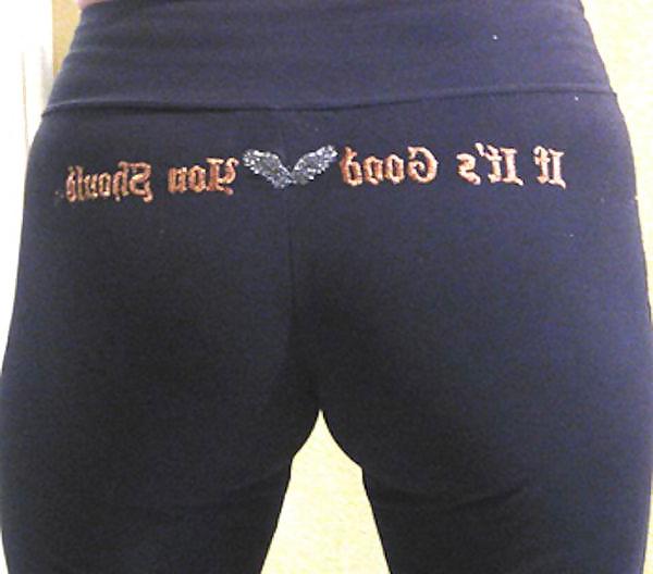 25P Gotta love yoga pants