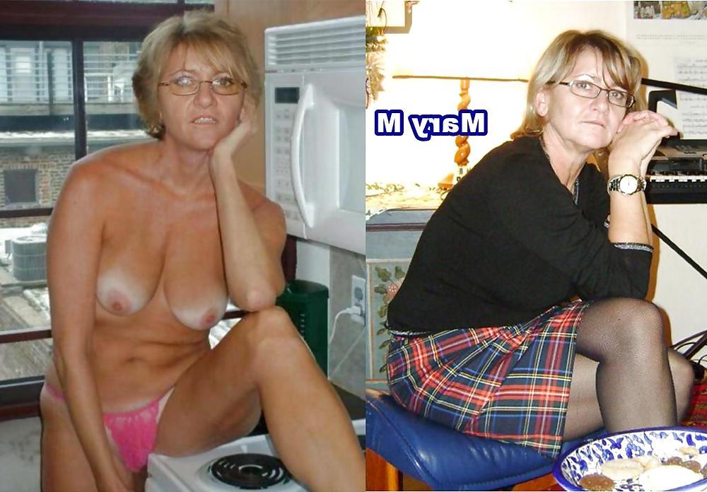 25P And More Dressed Undressed Mature Beauties