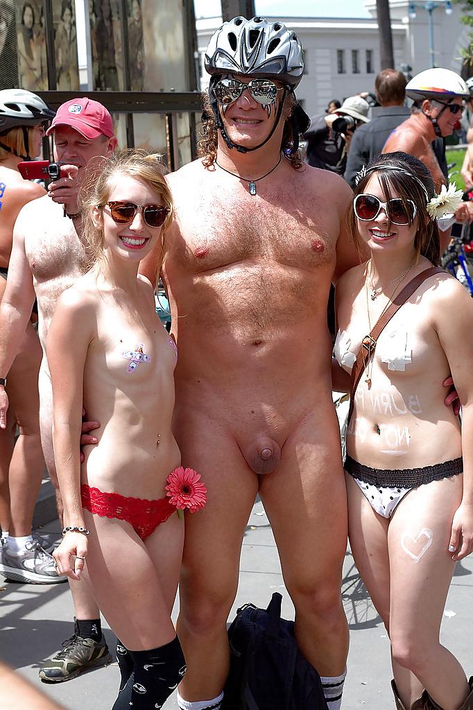 25P World naked bike ride!! x