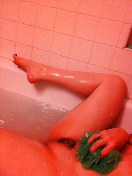 10P Sexy Secretary Shaving