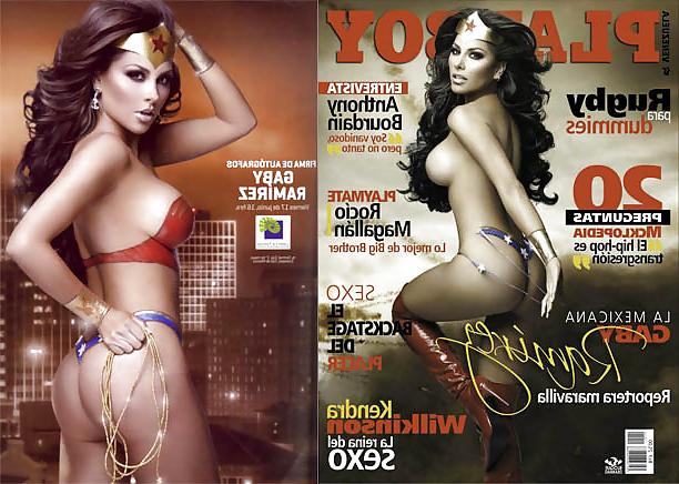 10P Wonder woman naked