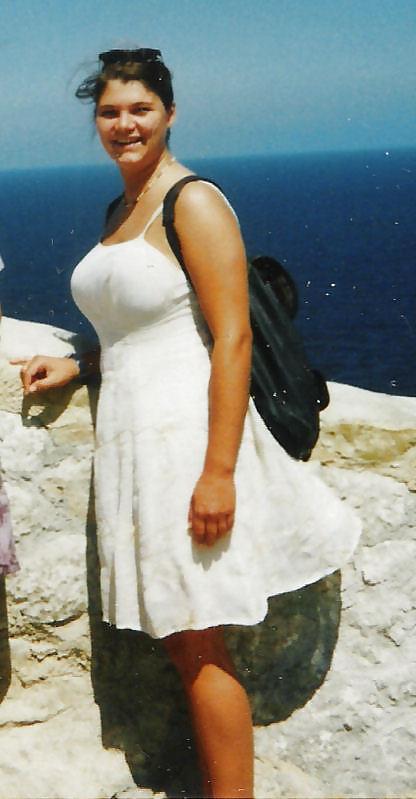 10P Teen with big tits on the beach