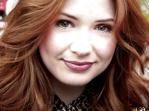 25P Scottish ginger babe Karen Gillan