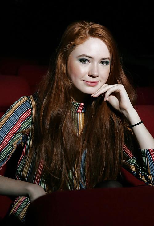 25P Scottish ginger babe Karen Gillan