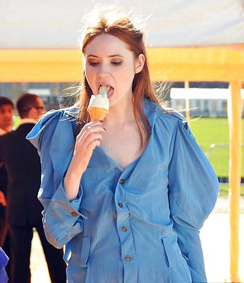 25P Scottish ginger babe Karen Gillan