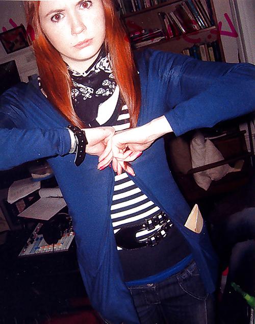 25P Scottish ginger babe Karen Gillan