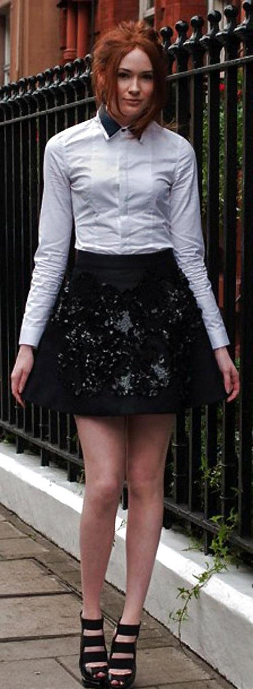 25P Scottish ginger babe Karen Gillan