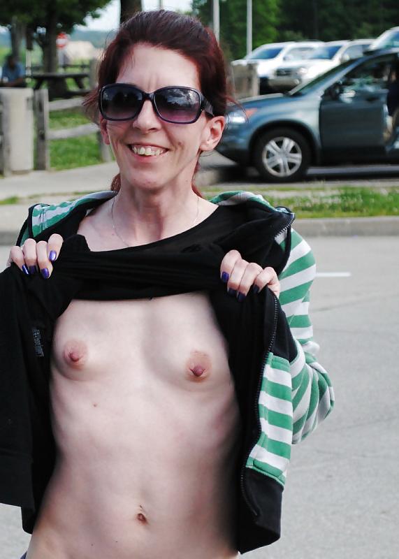14P Flashing in a see-thru top