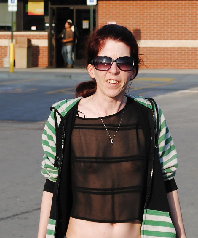 14P Flashing in a see-thru top
