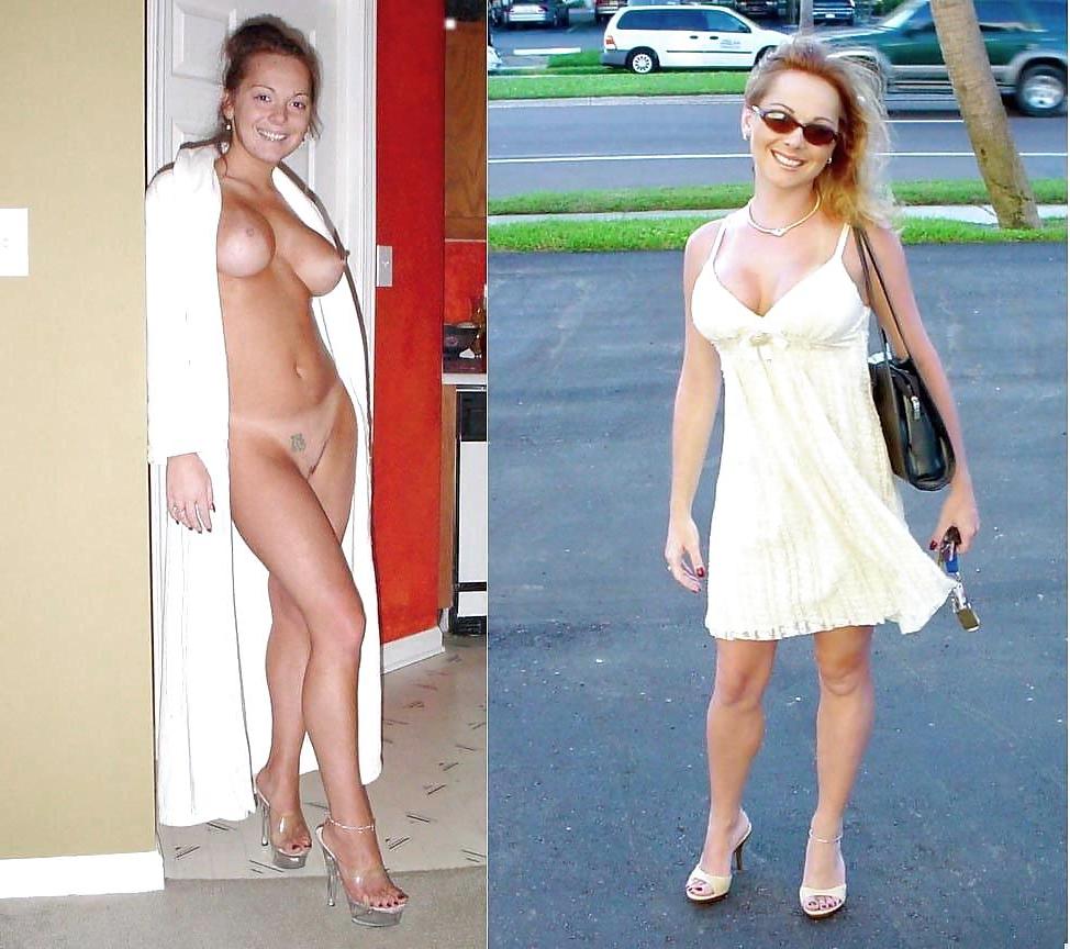 20P Dressed Undressed Wives and Milfs 6