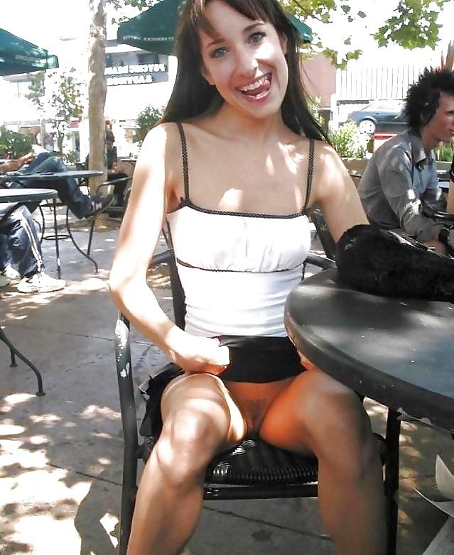 25P Upskirts & Flashers - no panties VIII