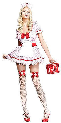 8P Heels and uniform