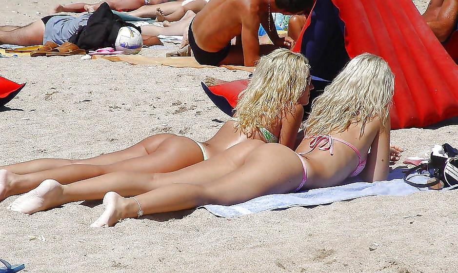 15P Thong Ass Pussy Hot Beach Girls Tan Lines