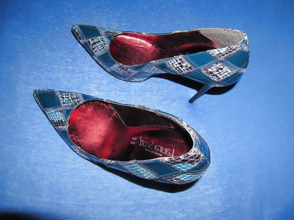 25P Lange Beine Nylons Pumps etc