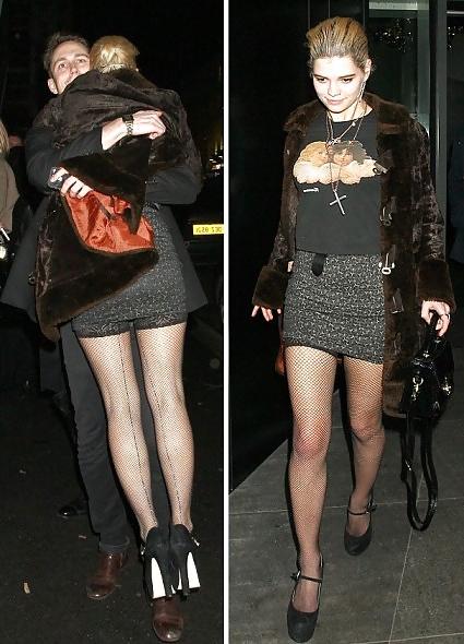 25P Lange Beine Nylons Pumps etc