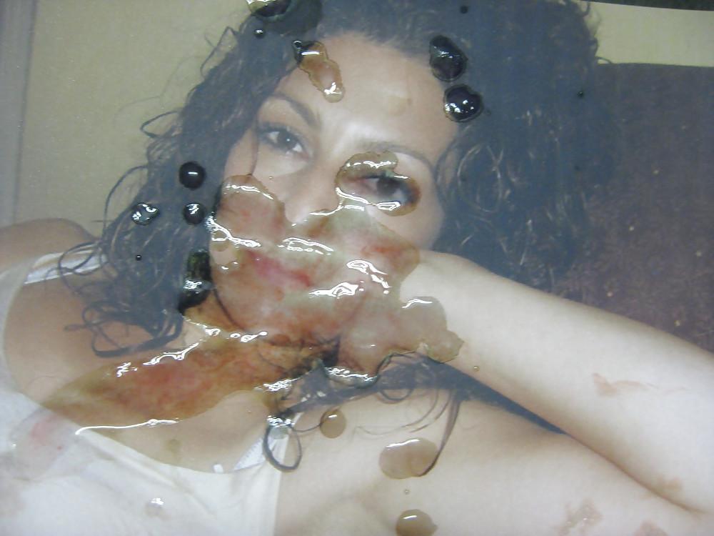 10P Gman Cum on Face of a Sexy woman