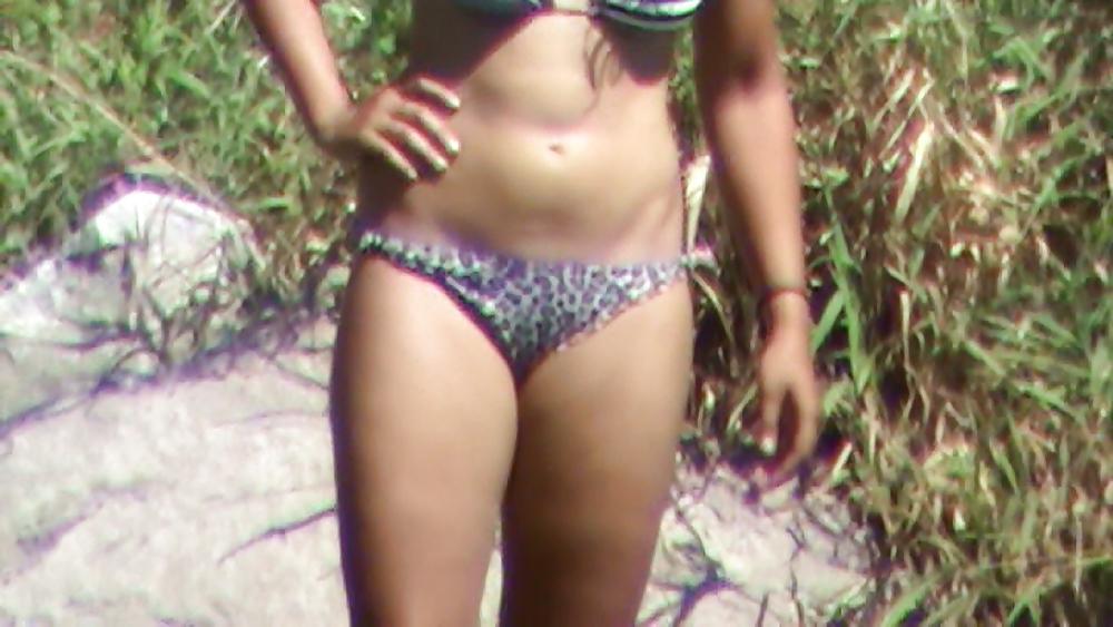 14P Nude beach sexy milf