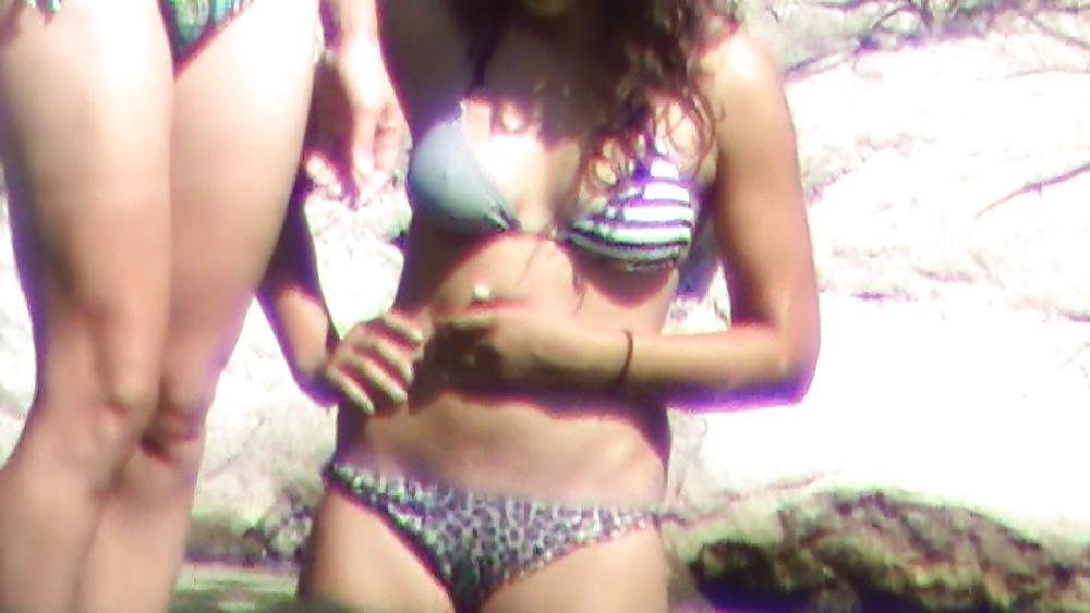 14P Nude beach sexy milf