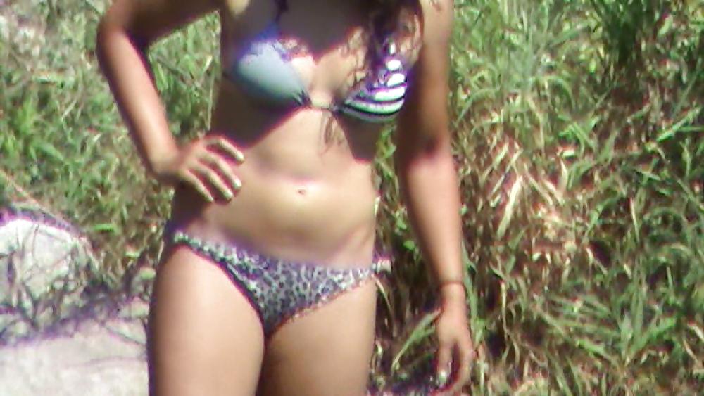 14P Nude beach sexy milf
