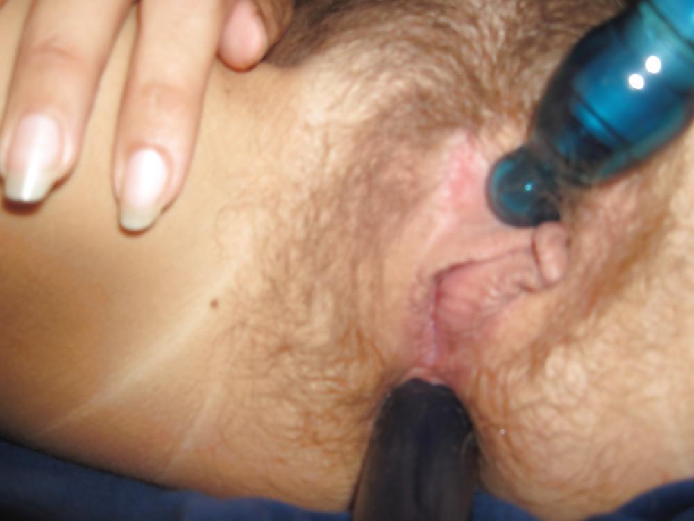 25P The Wife's Big Wet Hairy Pussy
