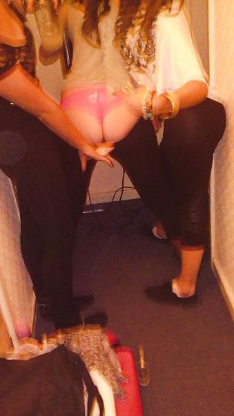 25P Naughty Girls Flashing Five
