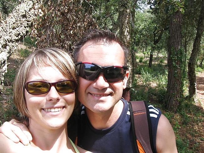 25P Blonde MILF on Vacation with Husband