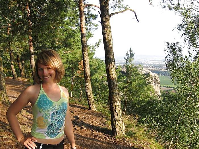 25P Blonde MILF on Vacation with Husband