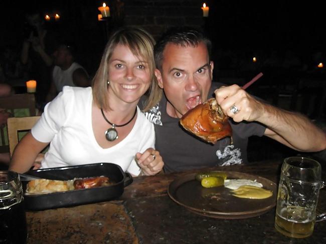 25P Blonde MILF on Vacation with Husband