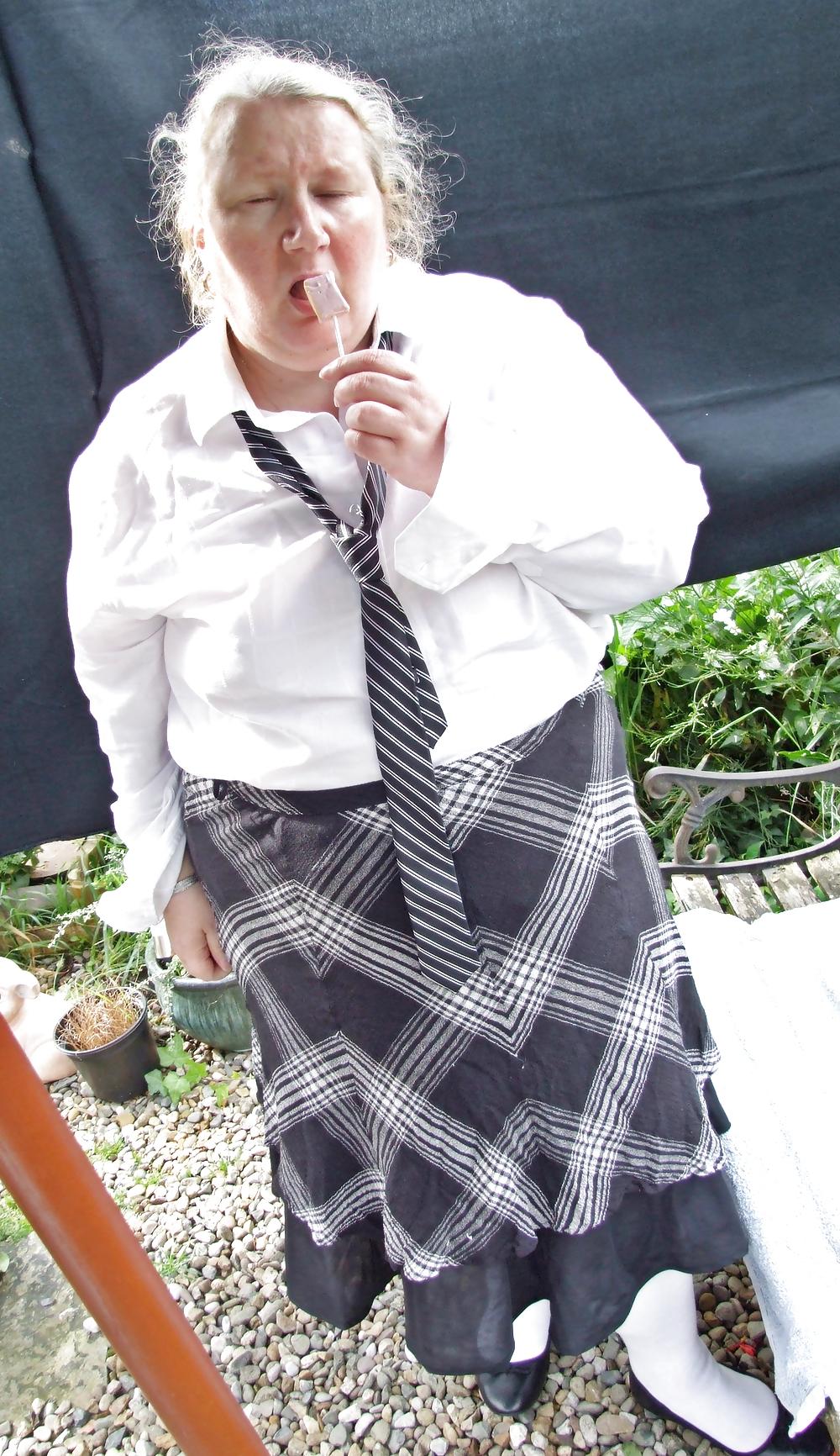 25P A.J. - Al Fresco Schoolgirl