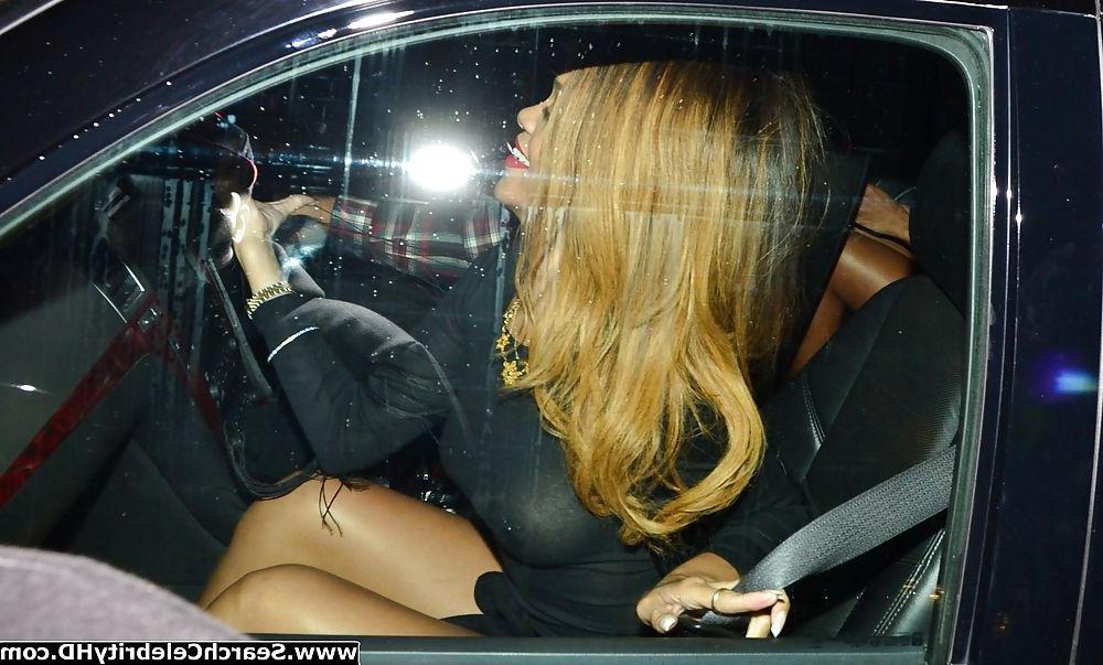 23P Rihanna - See-Through Braless Candids in Hollywood