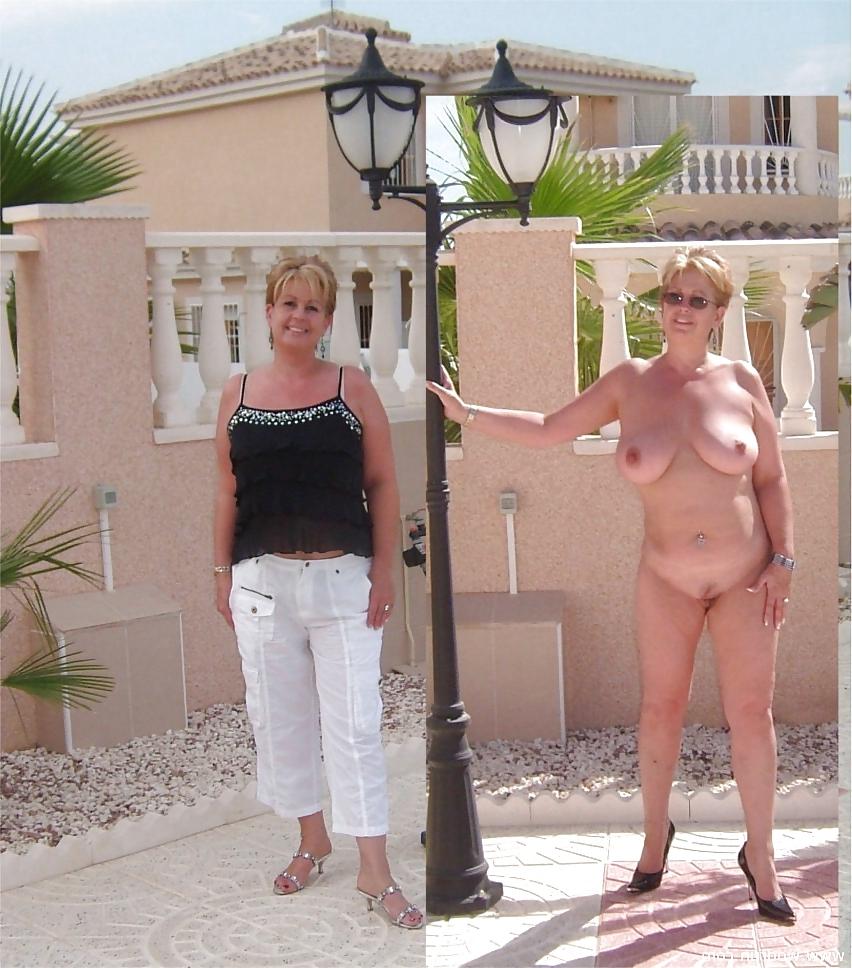 25P Still More Dressed Undressed Mature Beauties