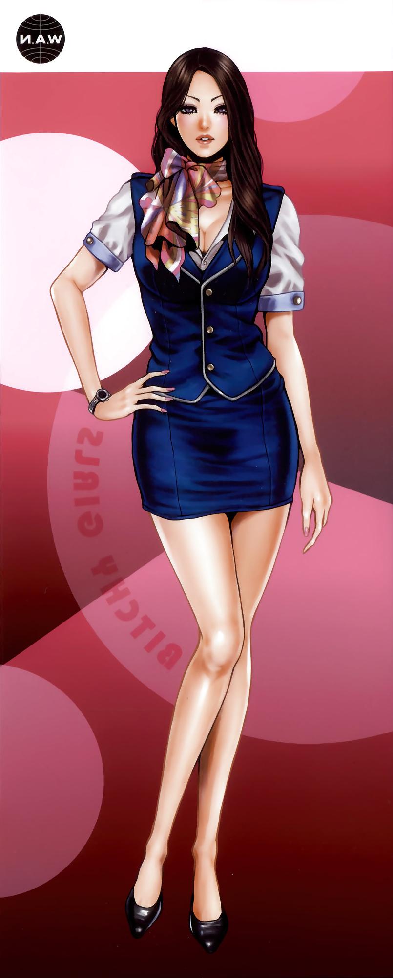 25P Flight attendant - hotesse de l air